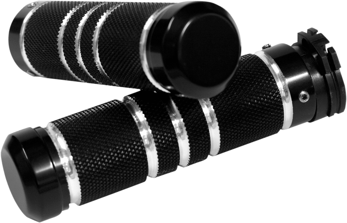 Knurled Grooved Custom Grips