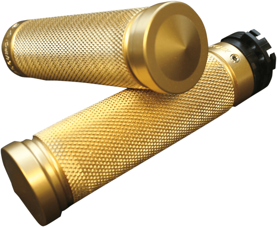 Brass Knurled Custom Grips
