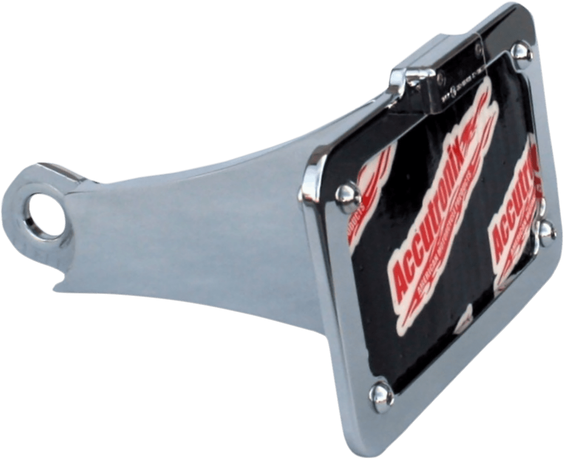 Side Mount License Plate with LED Tag Light