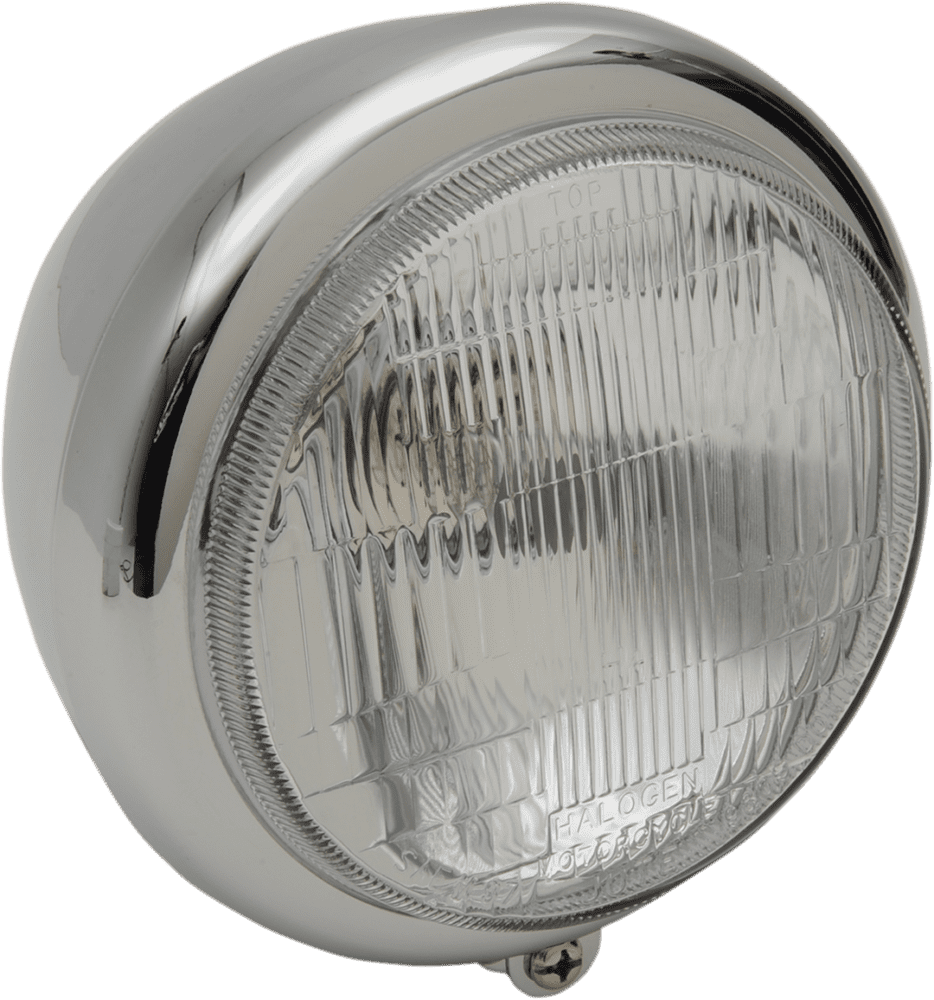 Chrome Custom Springer-Style Headlight Assemblies