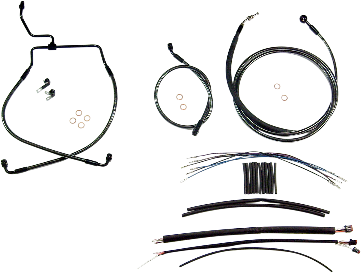 Black Pearl Designer Handlebar Installation Kit