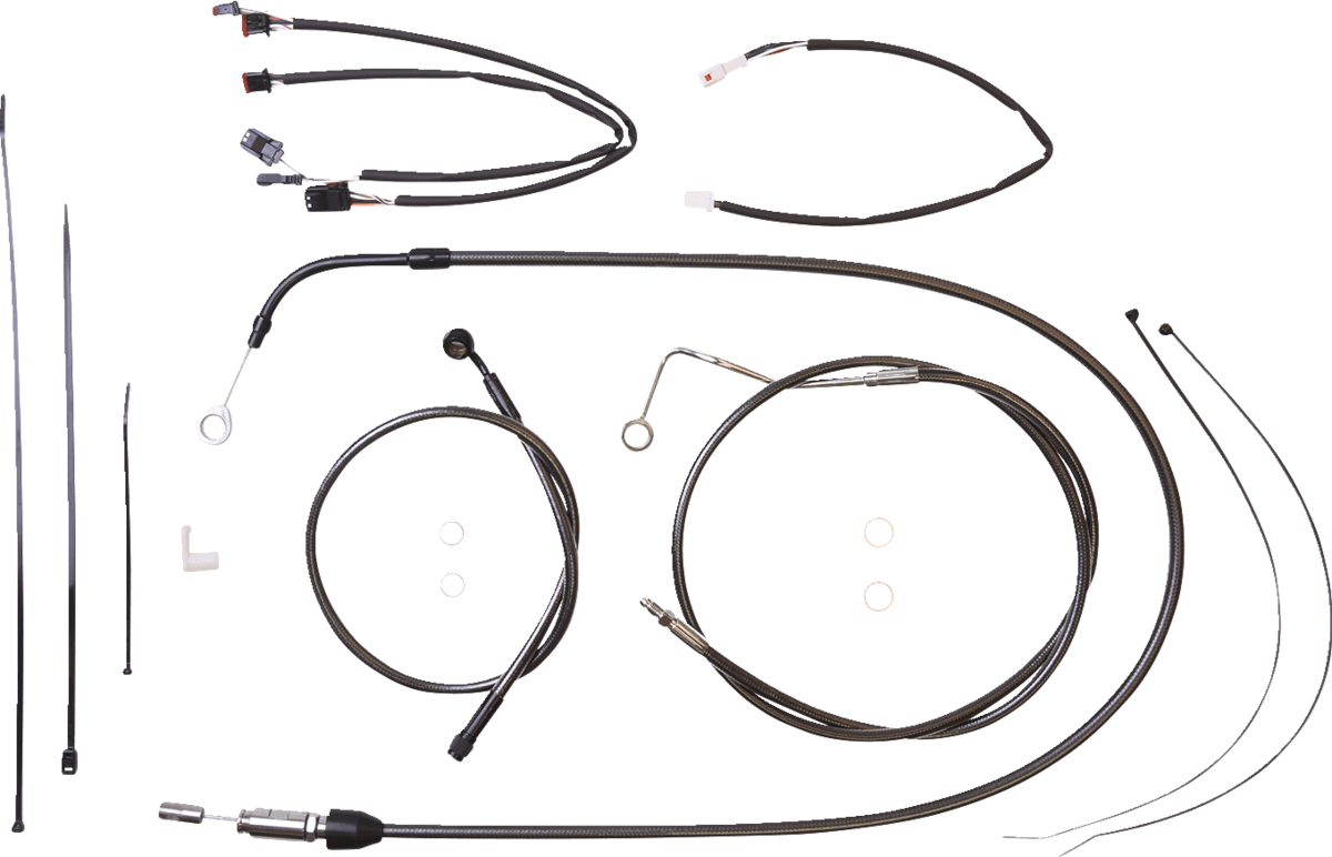 Black Pearl Designer Handlebar Installation Kit
