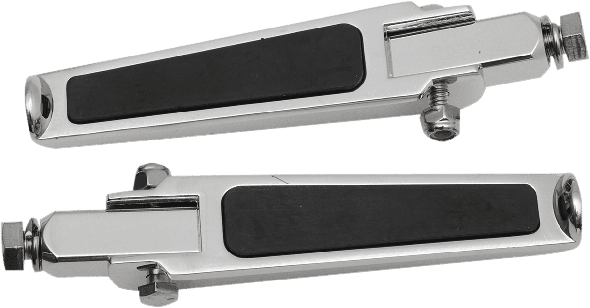 Footpegs with Rubber Inlay