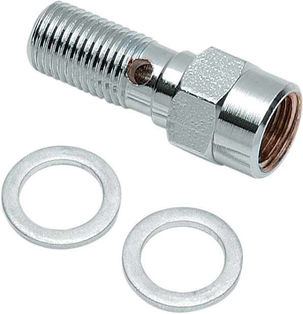 Banjo Bolt with Break Light Switch Mount