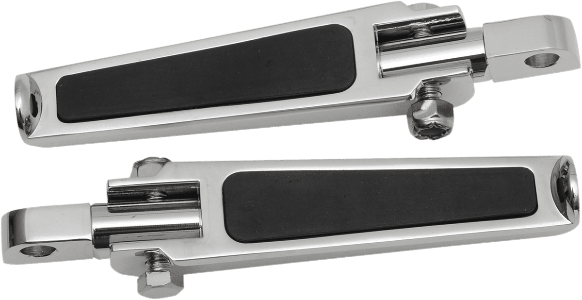 Footpegs with Rubber Inlay