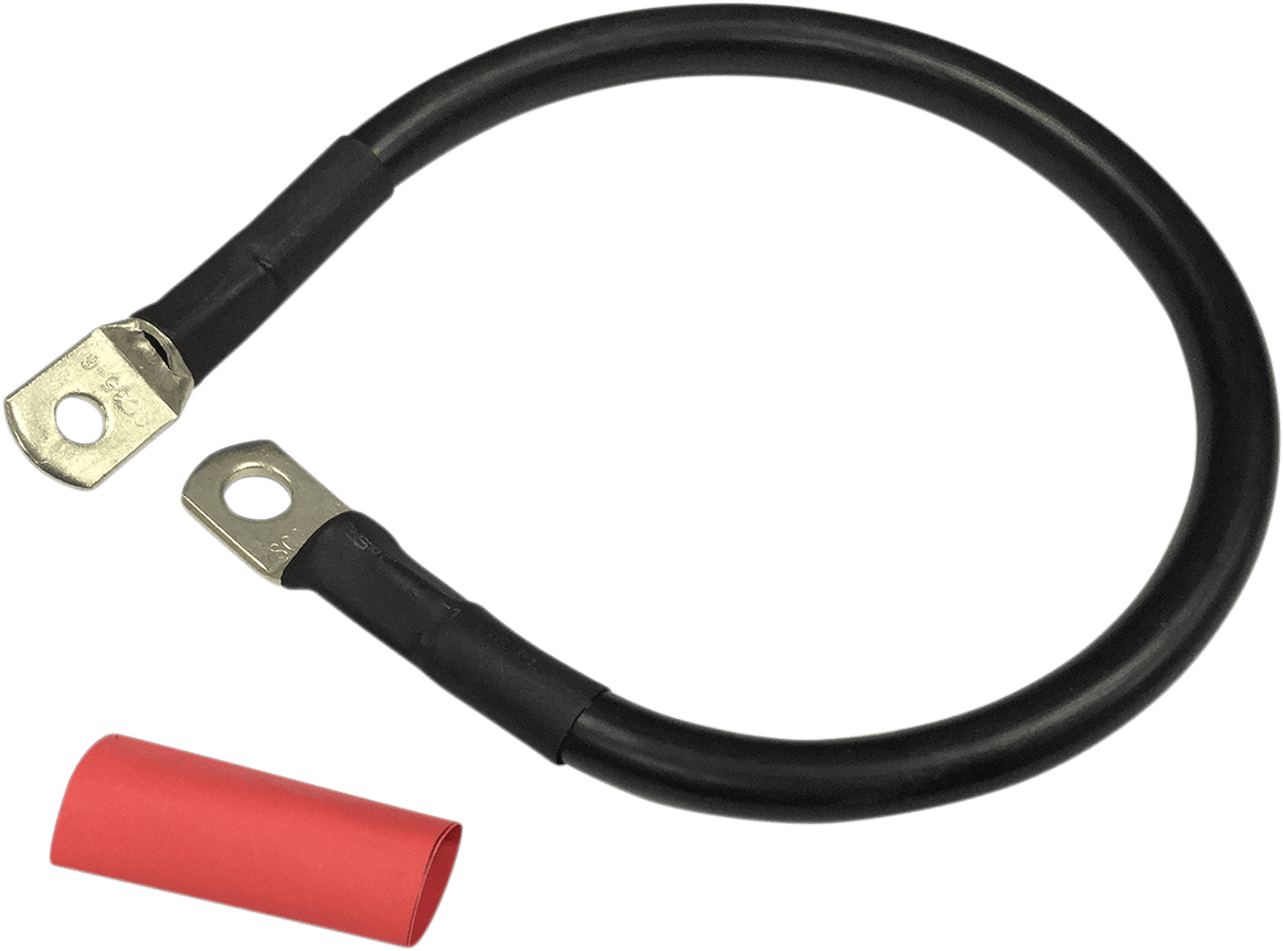 Battery Cable with Optional Shrink Tube