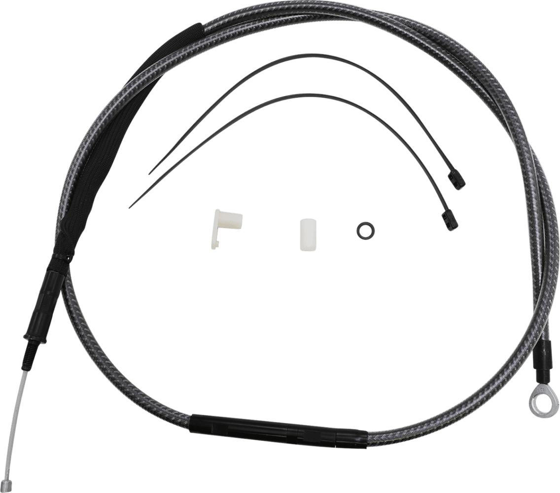 High-Efficiency Polished KARBONFIBR Clutch Cable