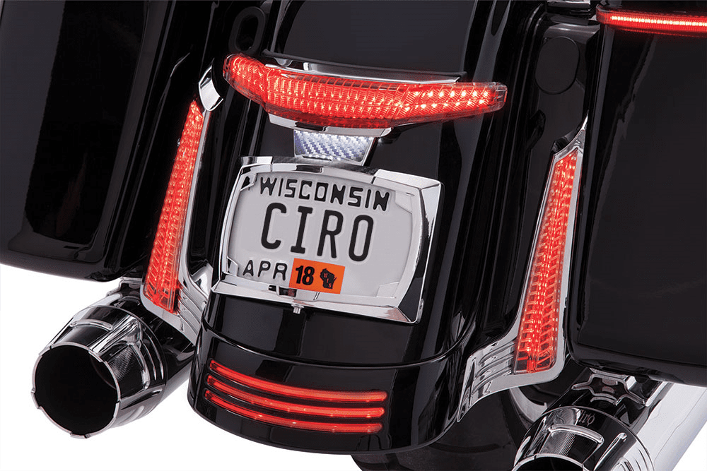 Latitude Taillight and License Plate Mount