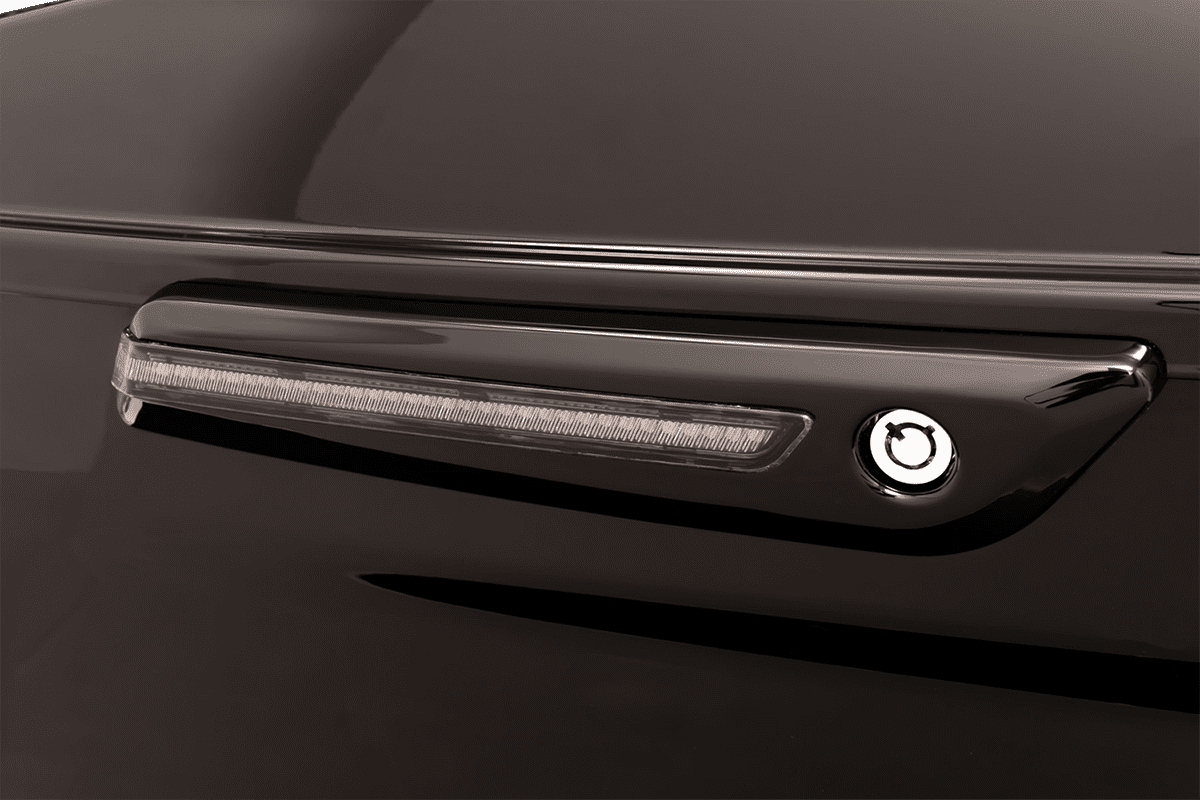 LED Saddlebag Hinge Covers