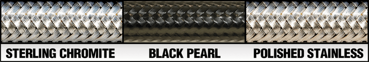Black Pearl&trade; Braided Throttle/Idle Cable &mdash; Throttle/Idle