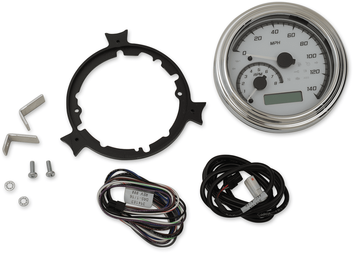 MVX Series Fatbob Analog/Digital Gauge System — 2004WGC Model