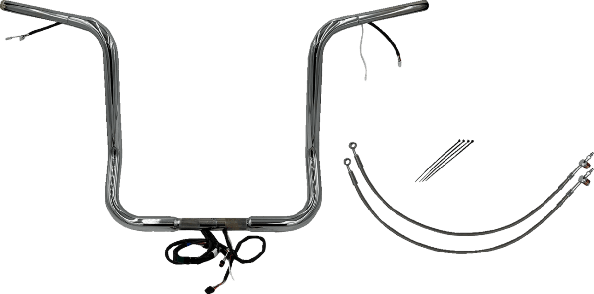 Plug & Play EZ Install 1-1/4" Round Top Handlebar Kit