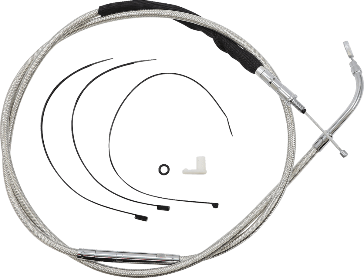 High-Efficiency Polished Stainless Clutch Cable