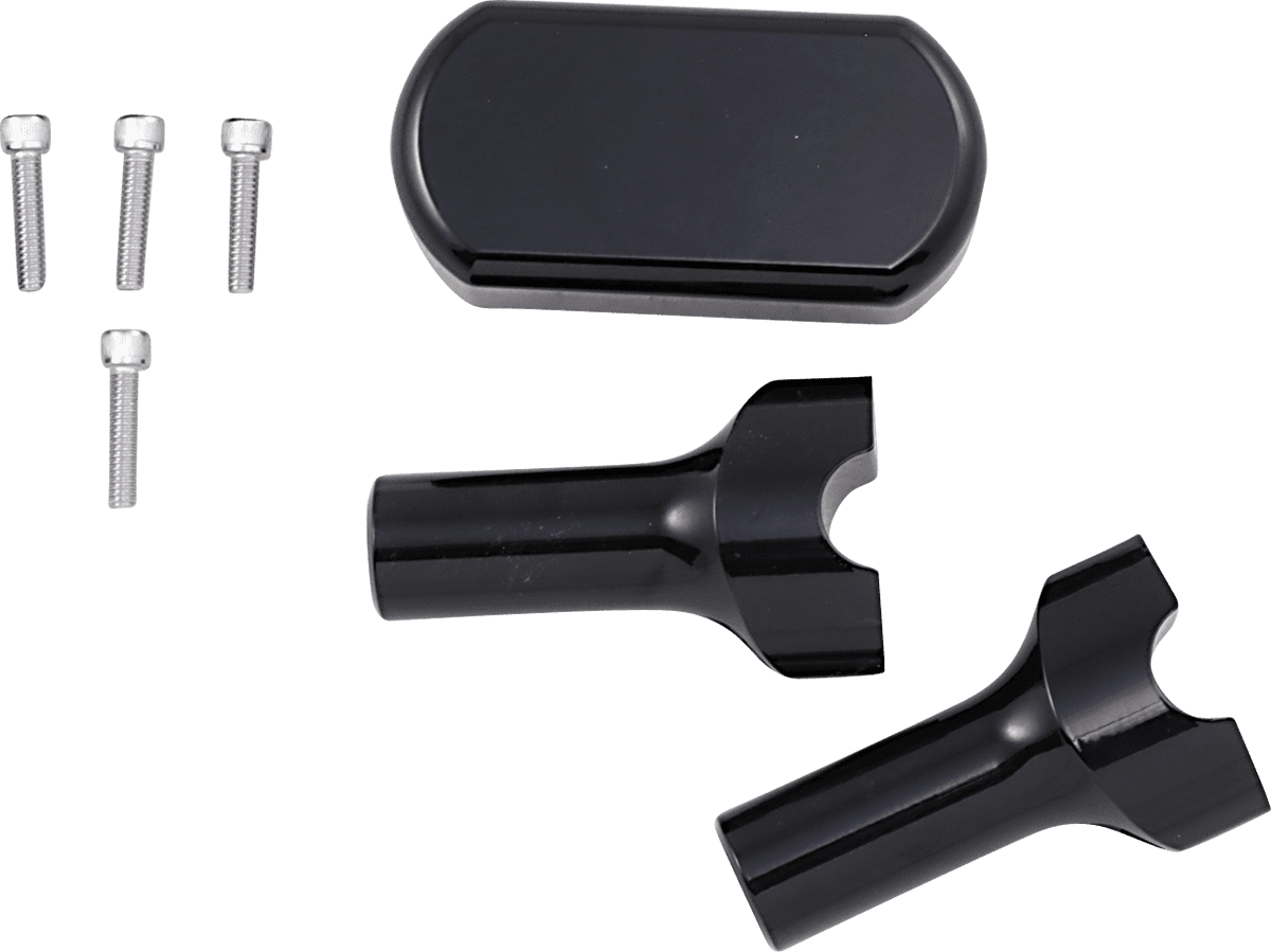 Solid Handlebar Riser & Top Clamp Kit