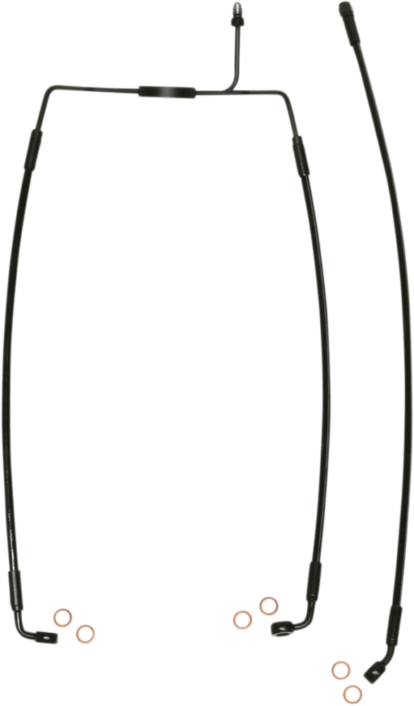 XR Stainless Extreme Response Front DOT Brakeline Kit