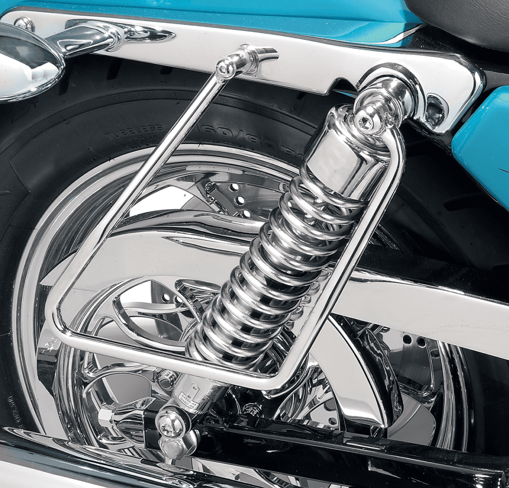 Chrome Saddlebag Support Brackets