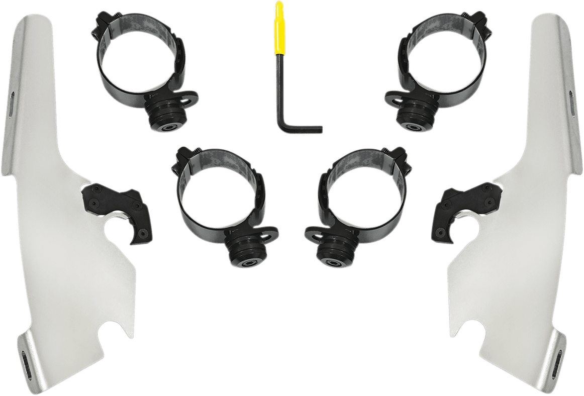 Fats/Slim Windshield Trigger-Lock Complete Mount Kit