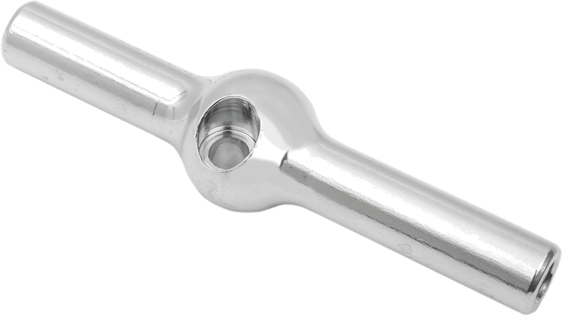 Chrome Steel Dual Disc Tee