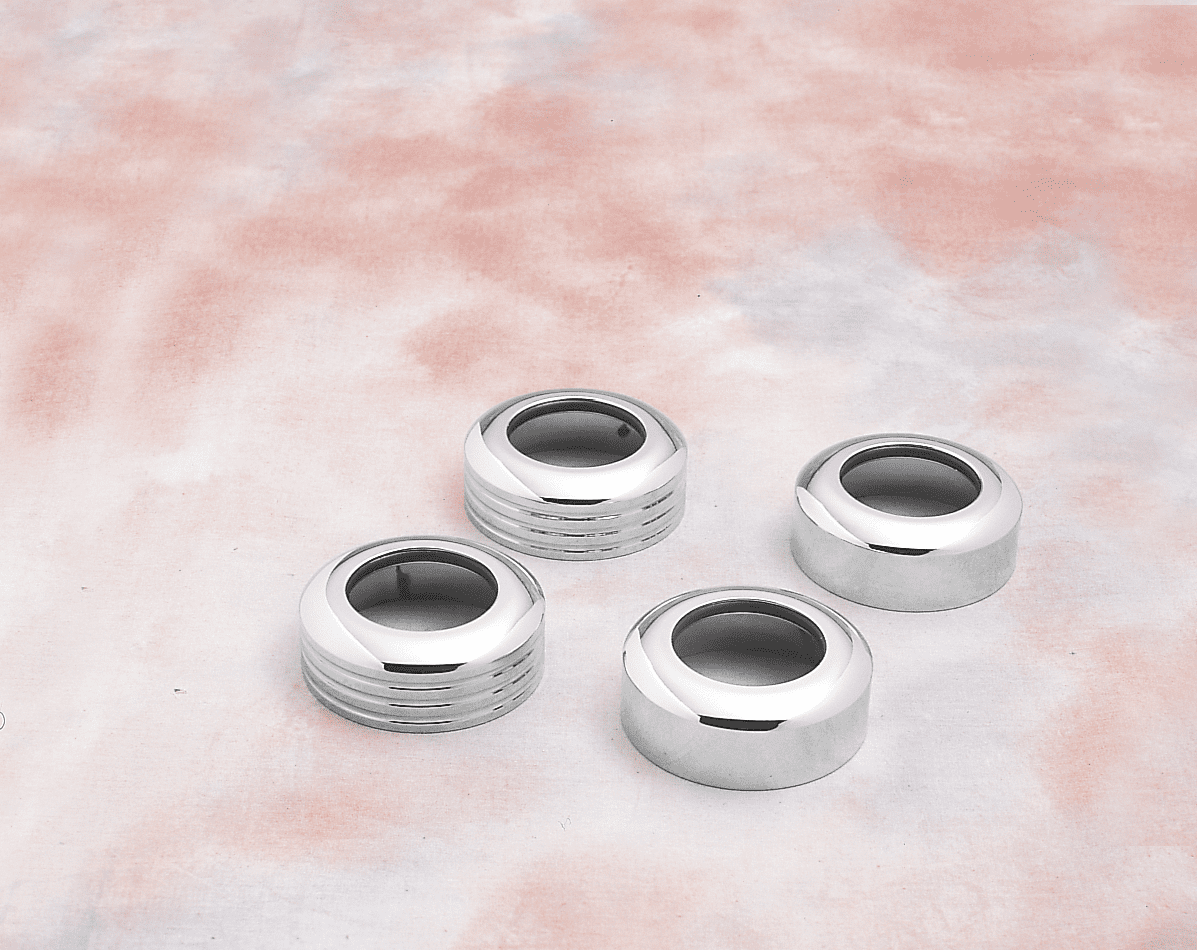 Custom Billet Fork Boots — Ball-Milled