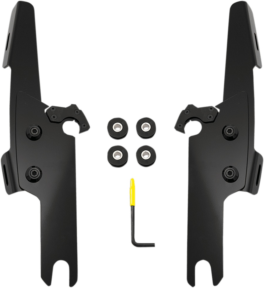 Fats/Slim Windshield Trigger-Lock Complete Mount Kit