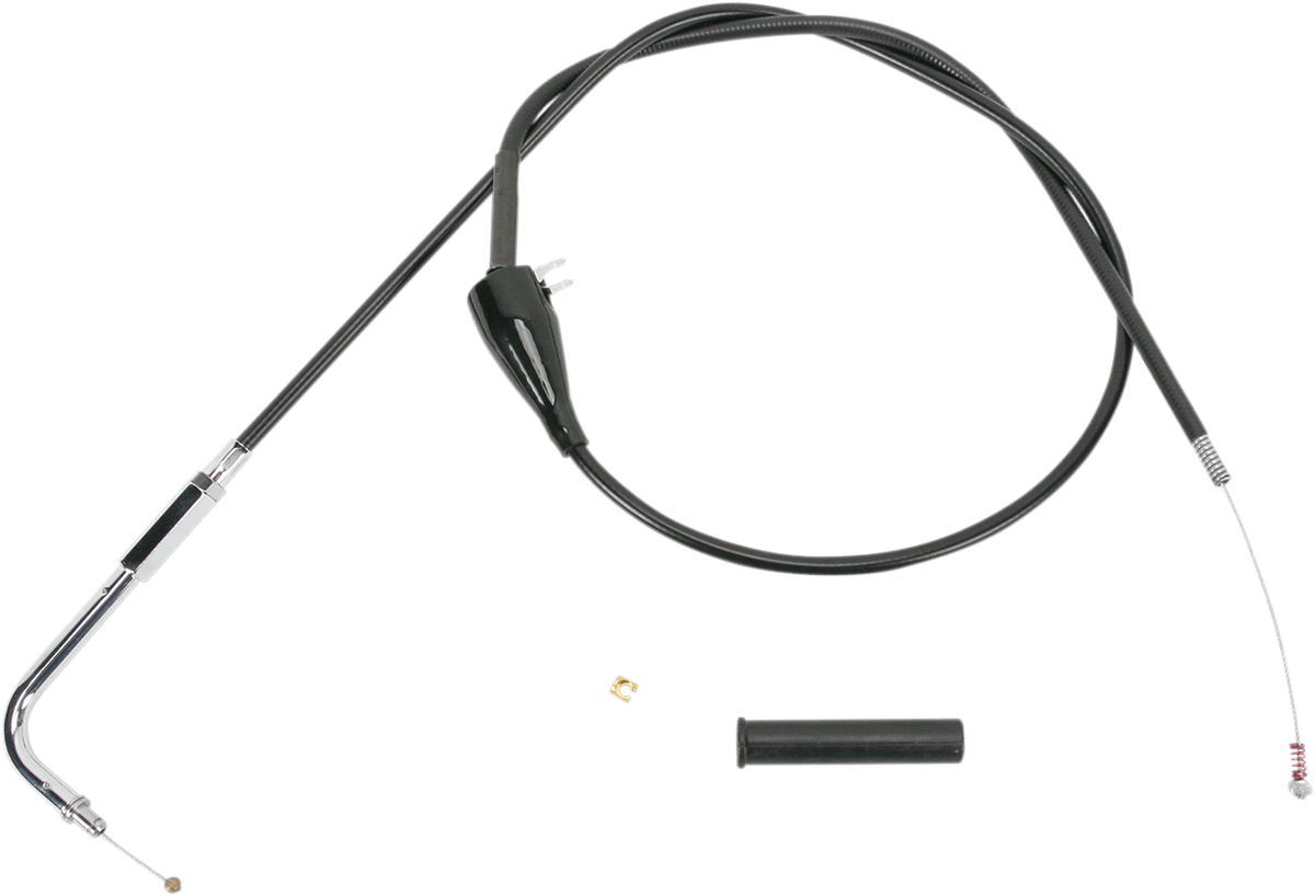 Black Vinyl Throttle/Idle Cable