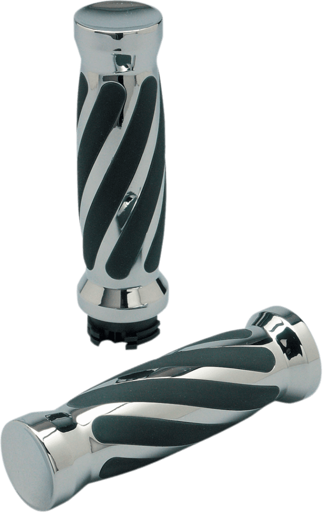 Custom Twisted Rubber Grips