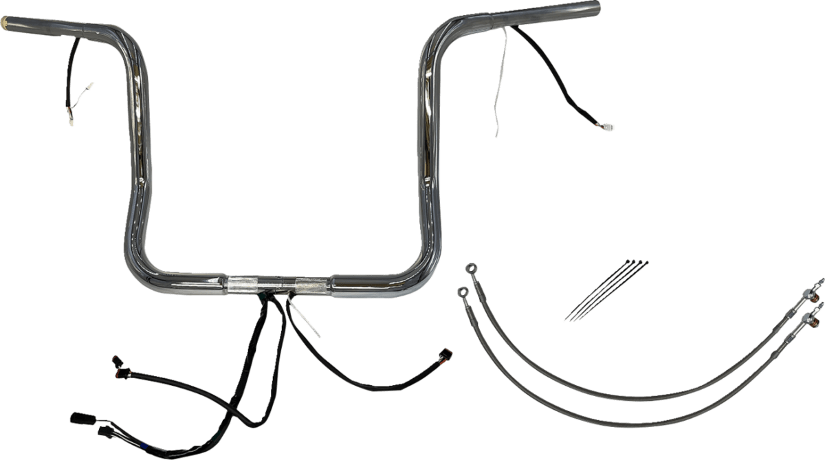 Plug & Play EZ Install 1-1/4" Round Top Handlebar Kit