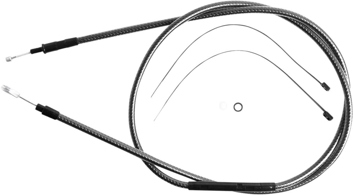 High-Efficiency Polished KARBONFIBR Clutch Cable