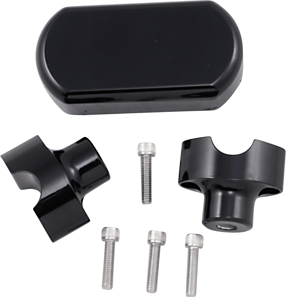 Solid Handlebar Riser & Top Clamp Kit