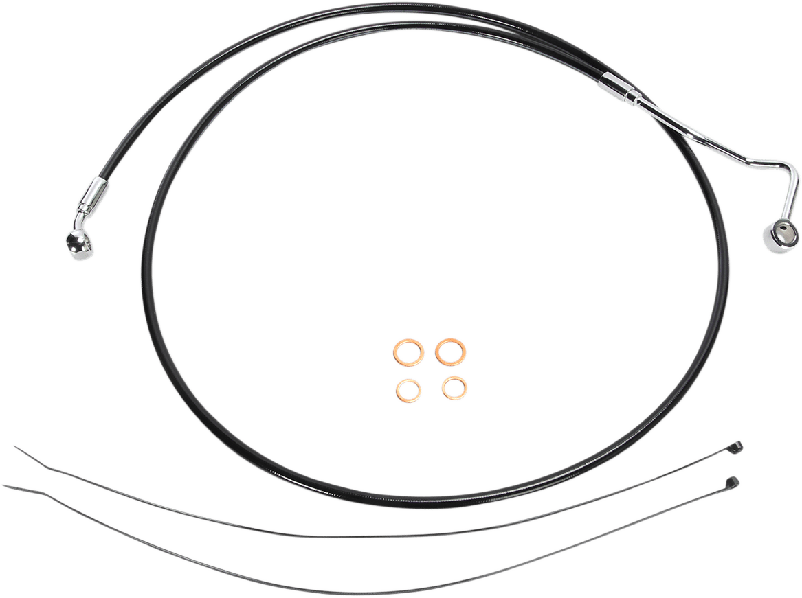 XR Stainless Upper Brake Line
