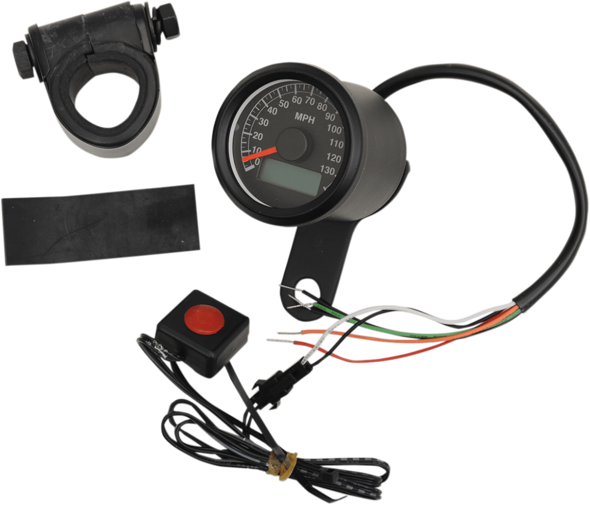 Programmable Mini Electronic Speedometer with Odometer/Tripmeter