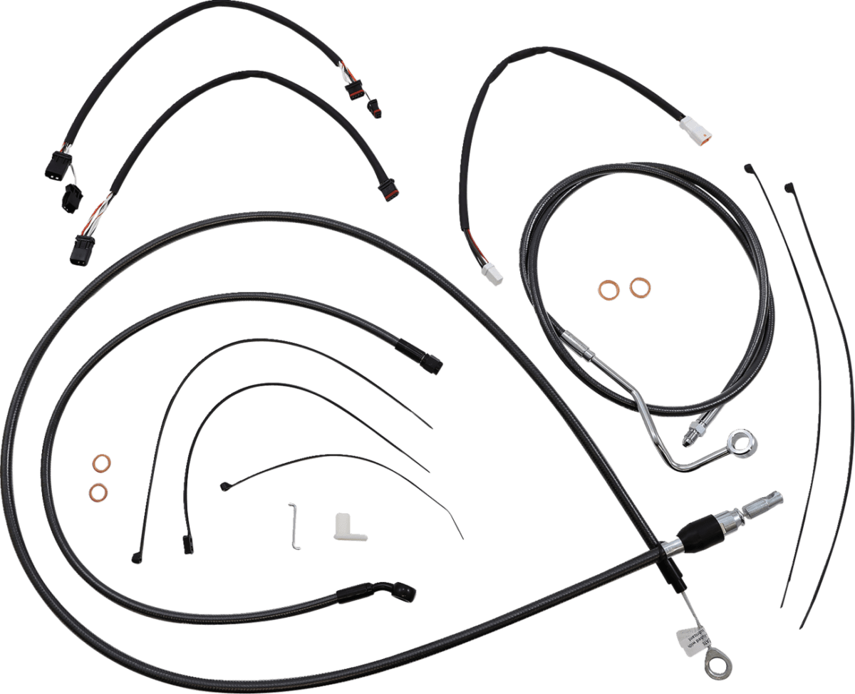 Black Pearl Designer Handlebar Installation Kit