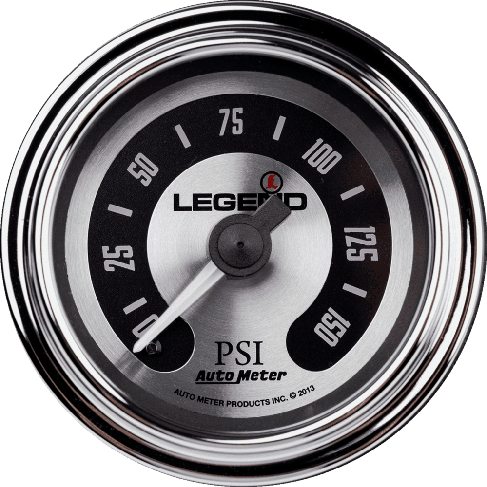 Fairing Mounted LED Backlit PSI Gauges