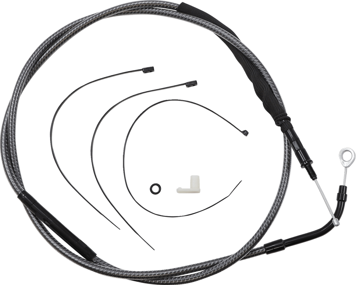 High-Efficiency Polished KARBONFIBR Clutch Cable