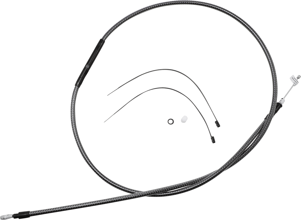 High-Efficiency Polished KARBONFIBR Clutch Cable