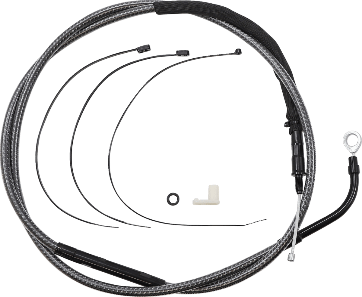 High-Efficiency Polished KARBONFIBR Clutch Cable