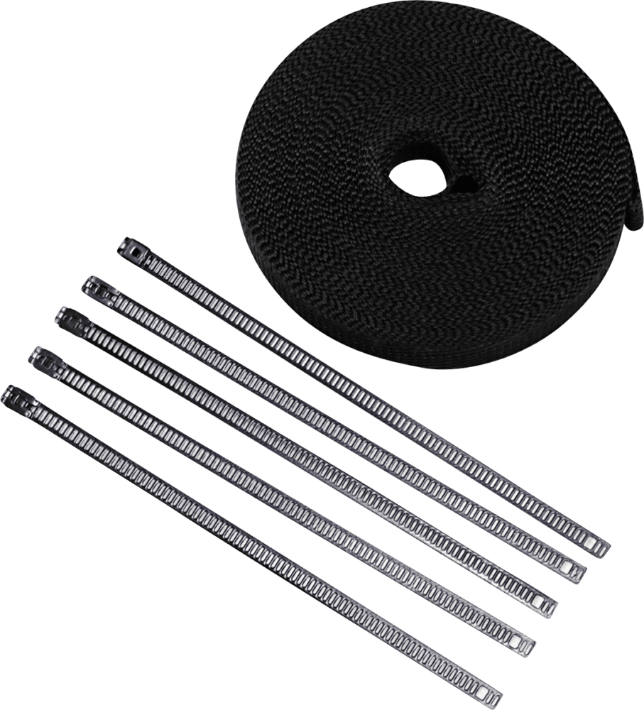 Lava Rock Exhaust Wrap Kit