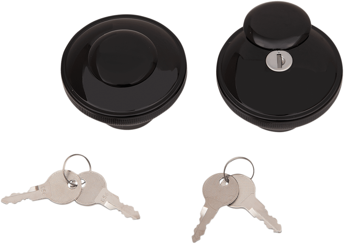 Screw-In Locking Gas Cap — Non-Vented