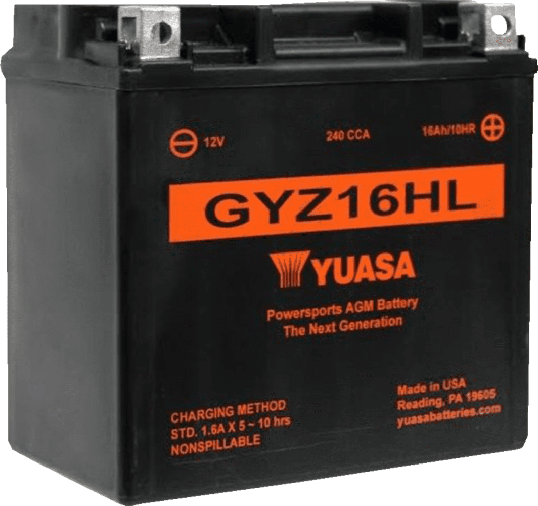 GYZ Factory-Activated AGM Maintenance-Free Battery
