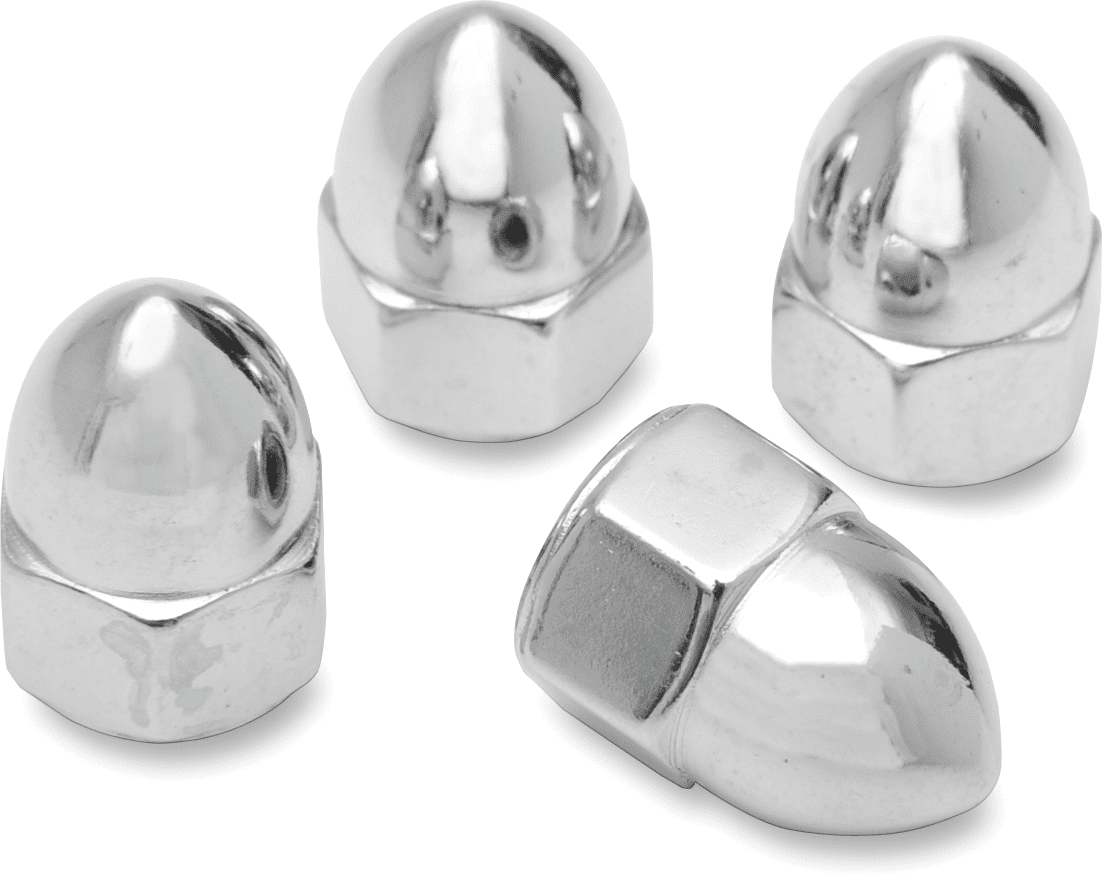 Chrome Ware Acorn Nuts