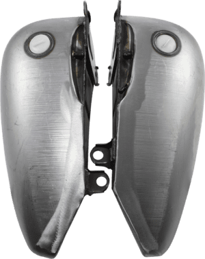 2" Extended Two-Piece Flat-Side Gas Tank