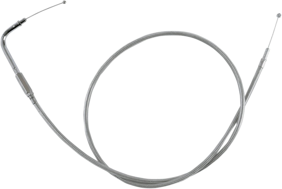 Stainless Braided Idle Cable