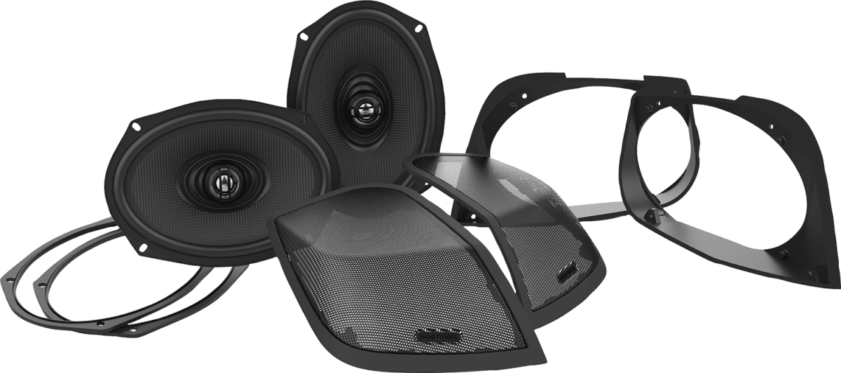 Cut In Lid Kit with 6"x9" Speakers