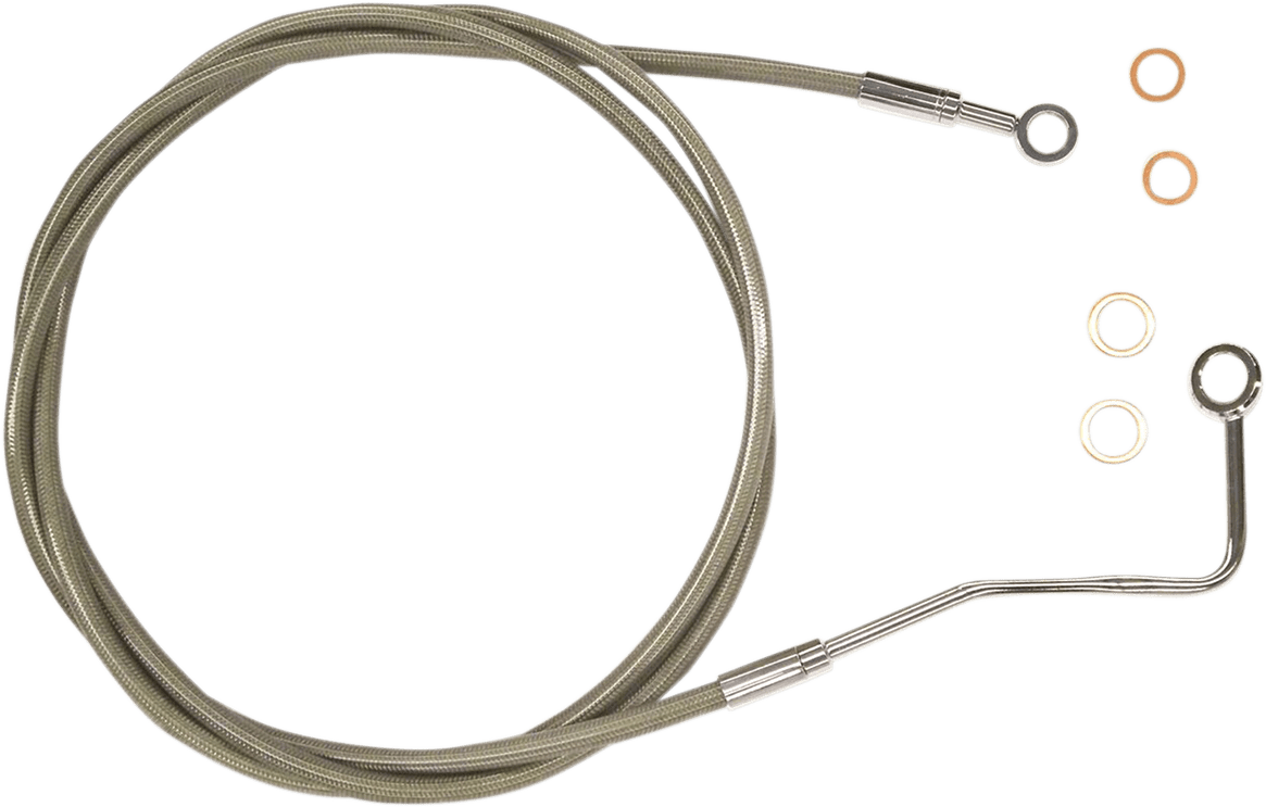 XR Stainless Upper Brake Line