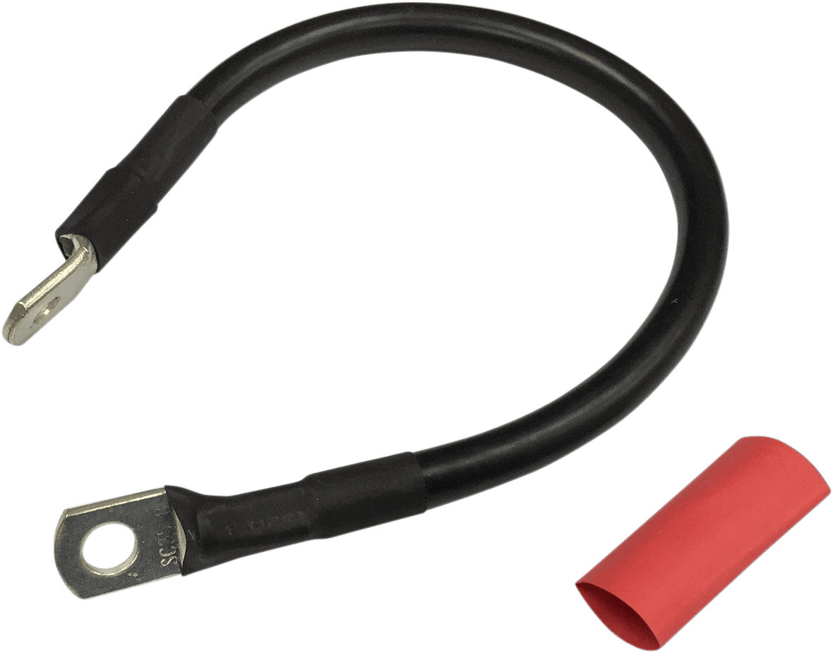 Battery Cable with Optional Shrink Tube