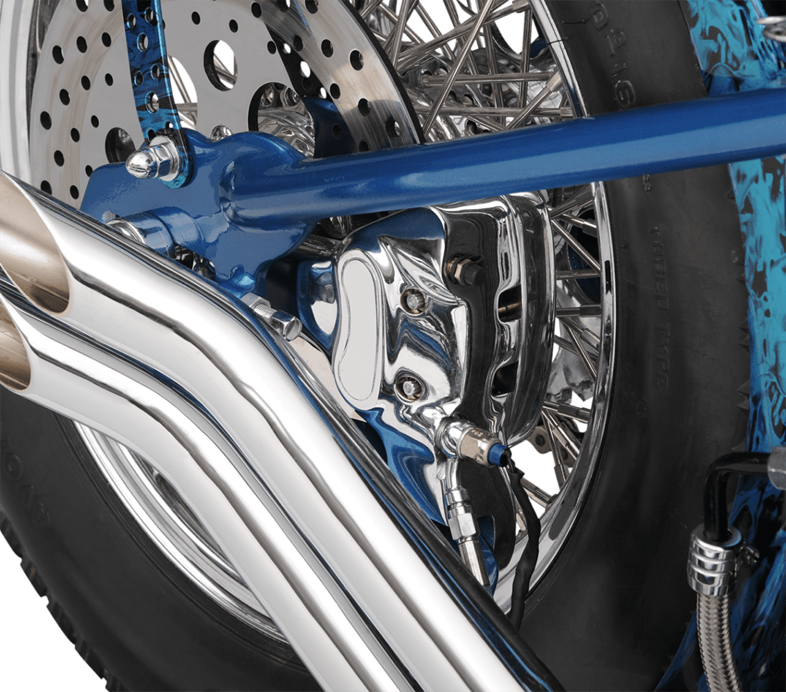 Chrome 4-Piston Brake Caliper