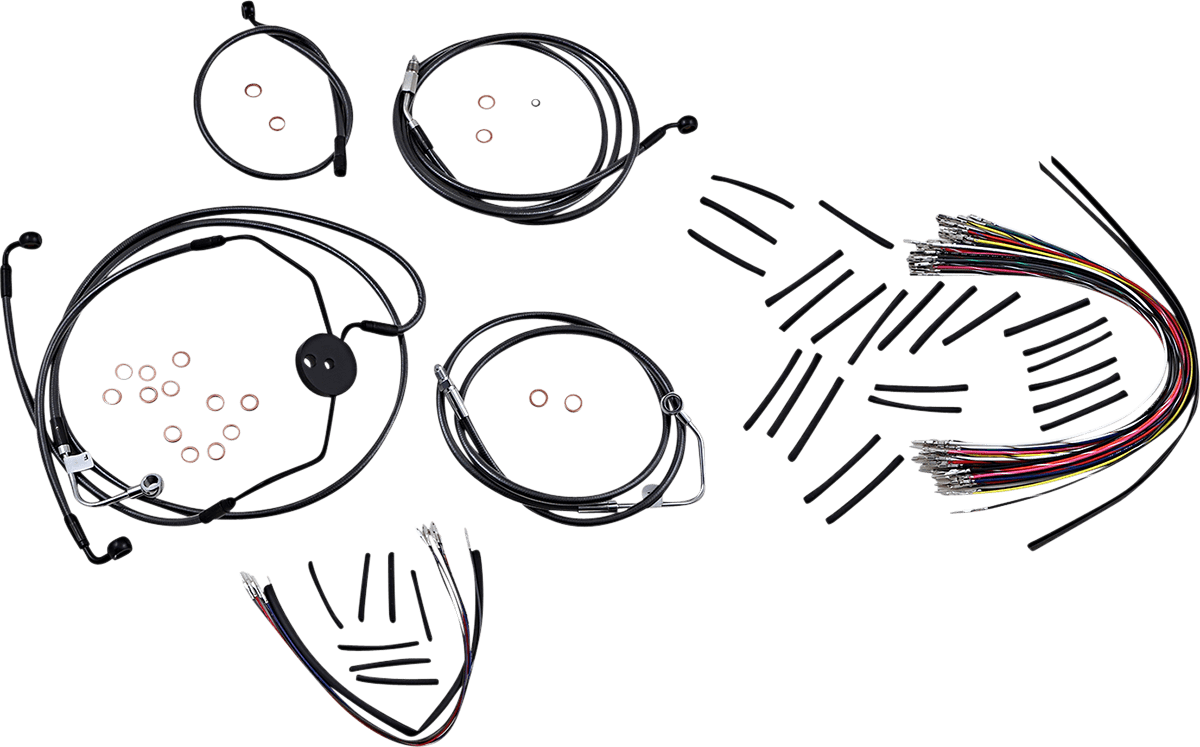 Black Pearl Designer Handlebar Installation Kit