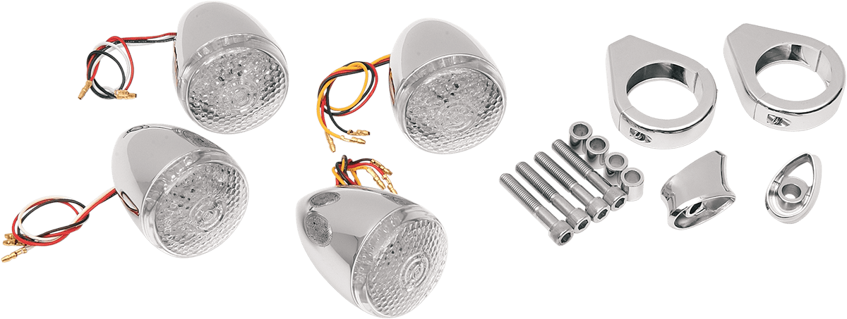 Deuce-Style DOT Compliant LED Turn Signal Kit — Turn Signal Kit