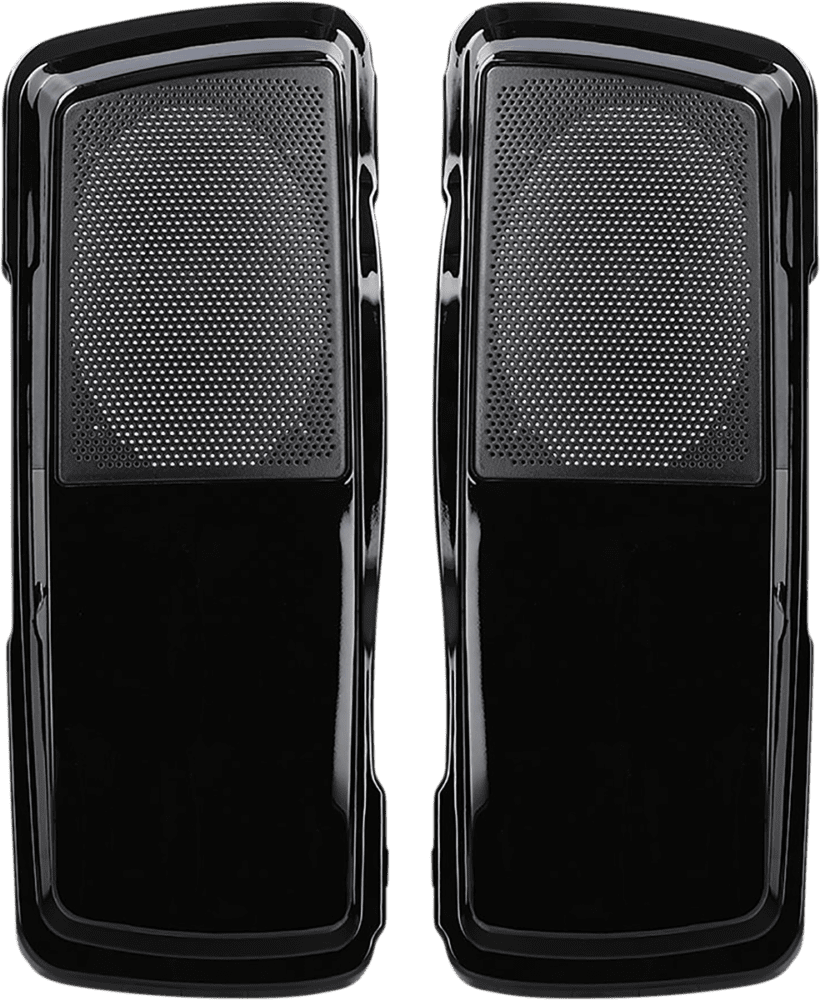 Saddlebag Lid with Speaker Cutouts