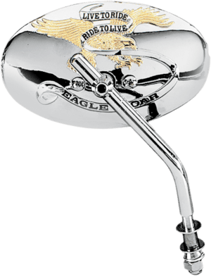 Live To Ride Custom Mirrors — Oval